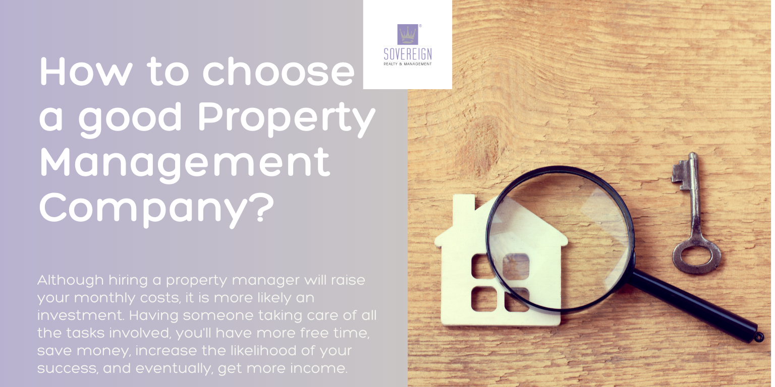 How To Choose A Good Property Management Company